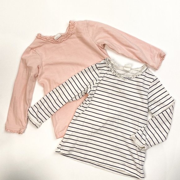H&M Long Sleeve T-Shirt - 2 Pieces 18-24 Months - Picture 1 of 4